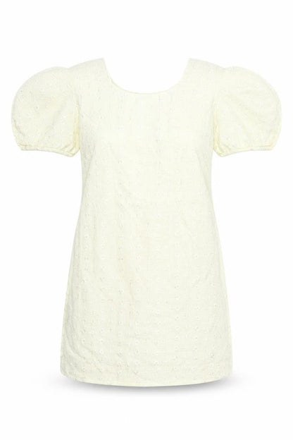 Womens UK Size M Preworn Ivory Tunic Blouse