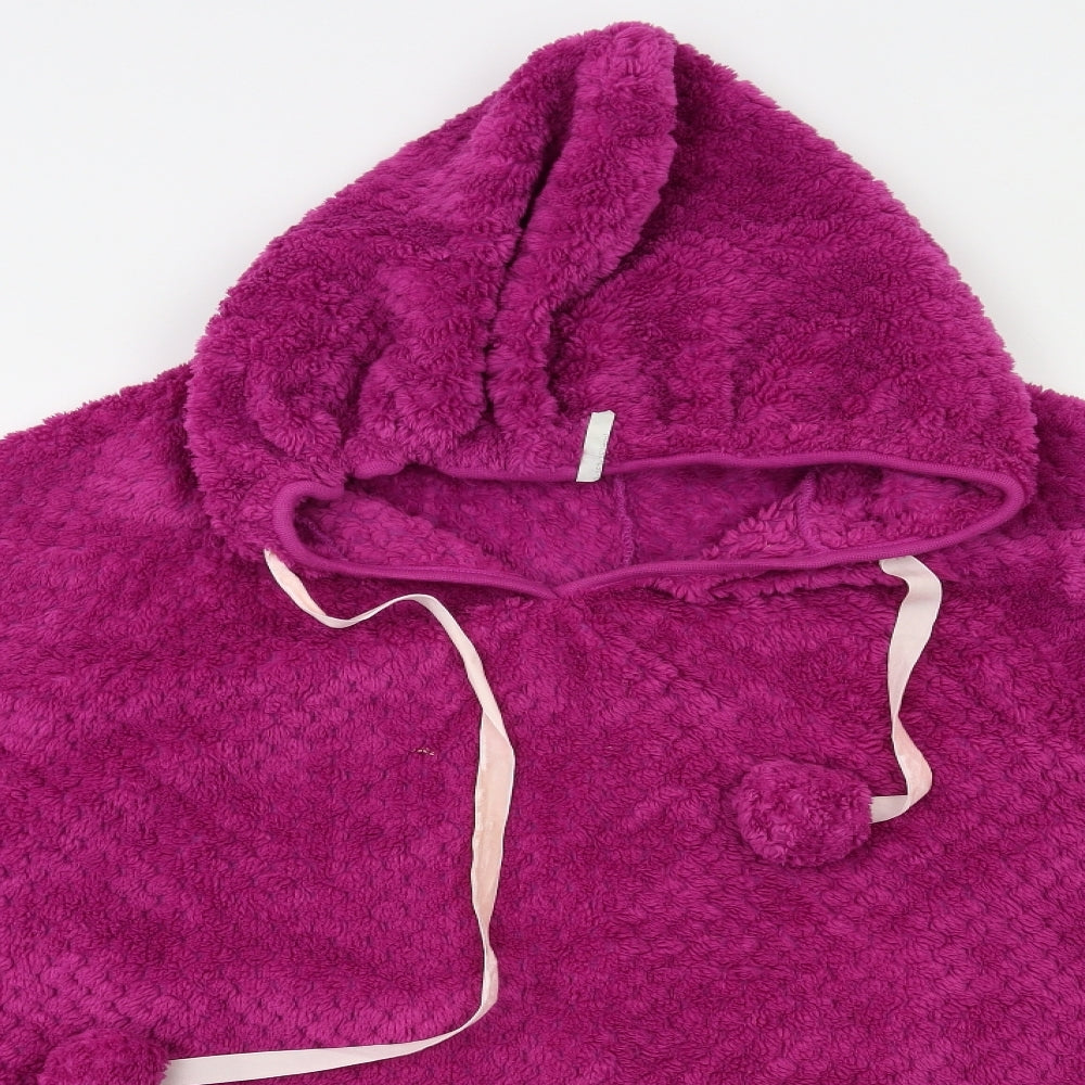 Marquise Womens Pink   Cape Hoodie One Size