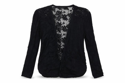 Womens UK Size 14 New Look Black Cape Jumper