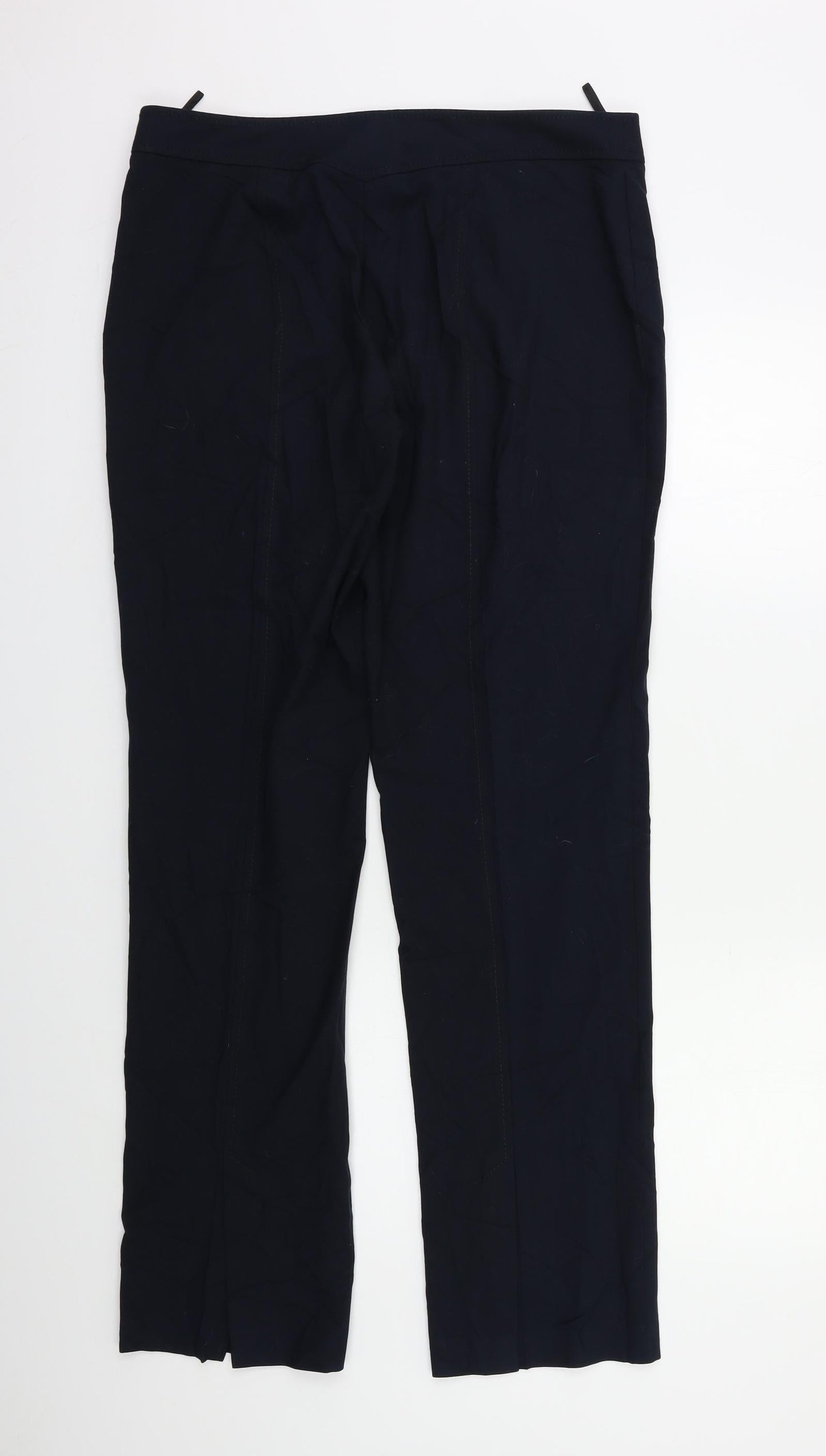 Womens UK Size 16 Mexx Regular Fit Dress Pants Black Trousers