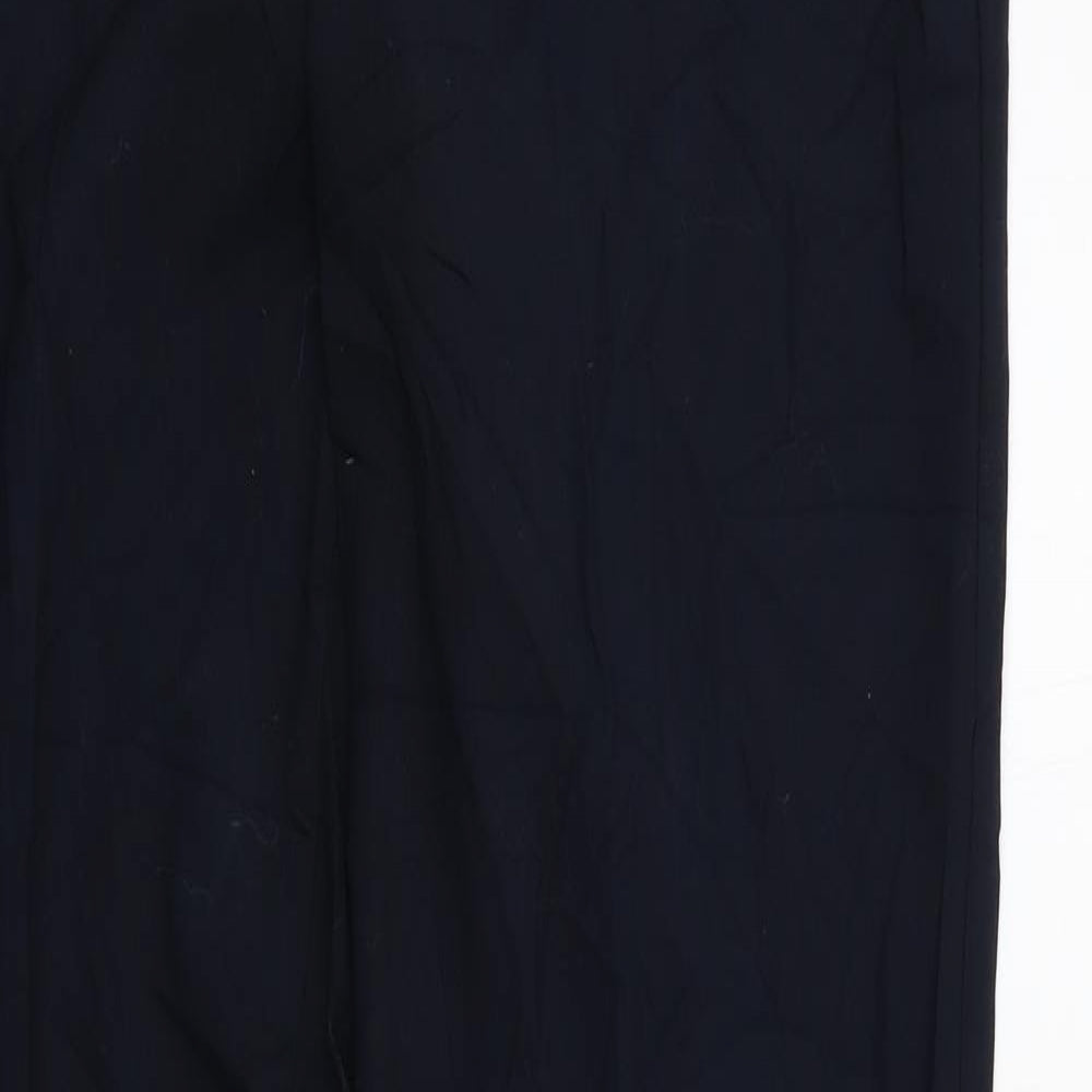Womens UK Size 16 Mexx Regular Fit Dress Pants Black Trousers
