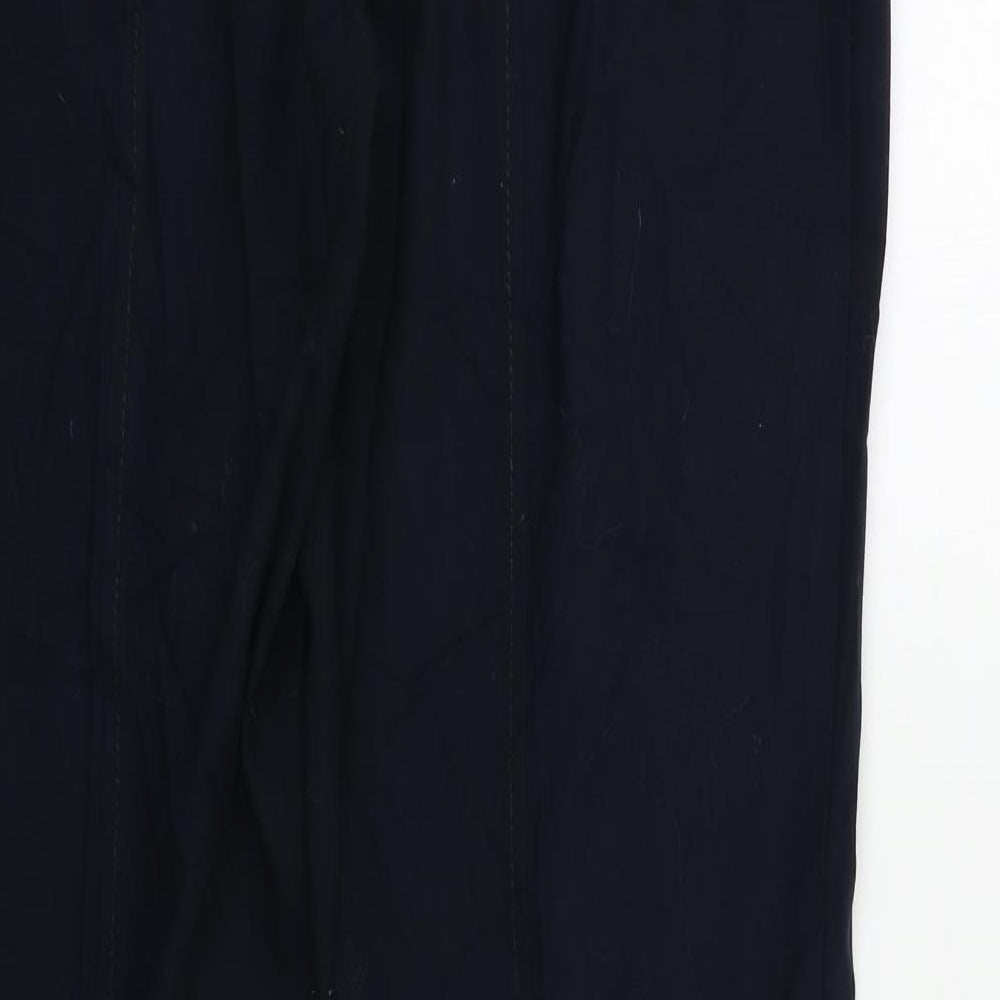 Womens UK Size 16 Mexx Regular Fit Dress Pants Black Trousers