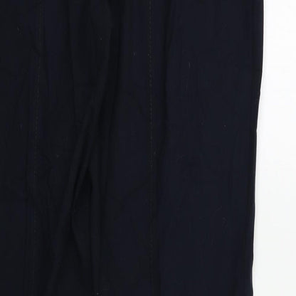 Womens UK Size 16 Mexx Regular Fit Dress Pants Black Trousers