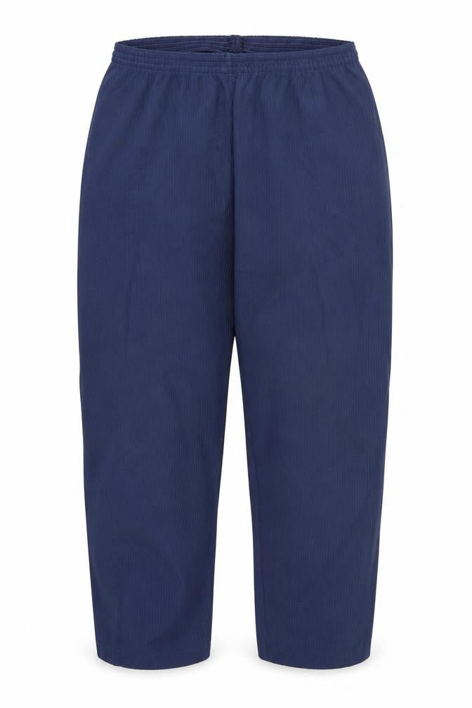 Womens UK Size L Preworn Regular Fit  Blue Trousers