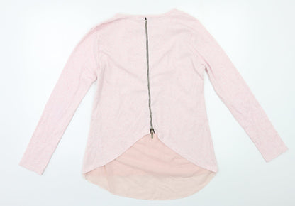 Ayanapa Womens Pink   Pullover Jumper Size M