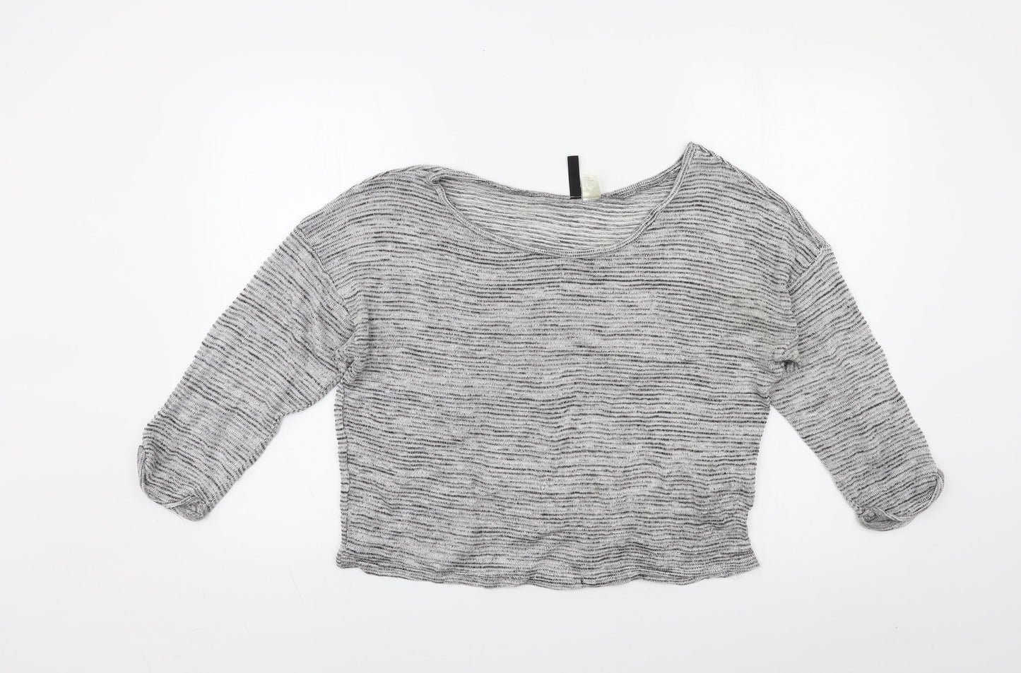 Womens UK Size S H&M Grey Pullover Jumper