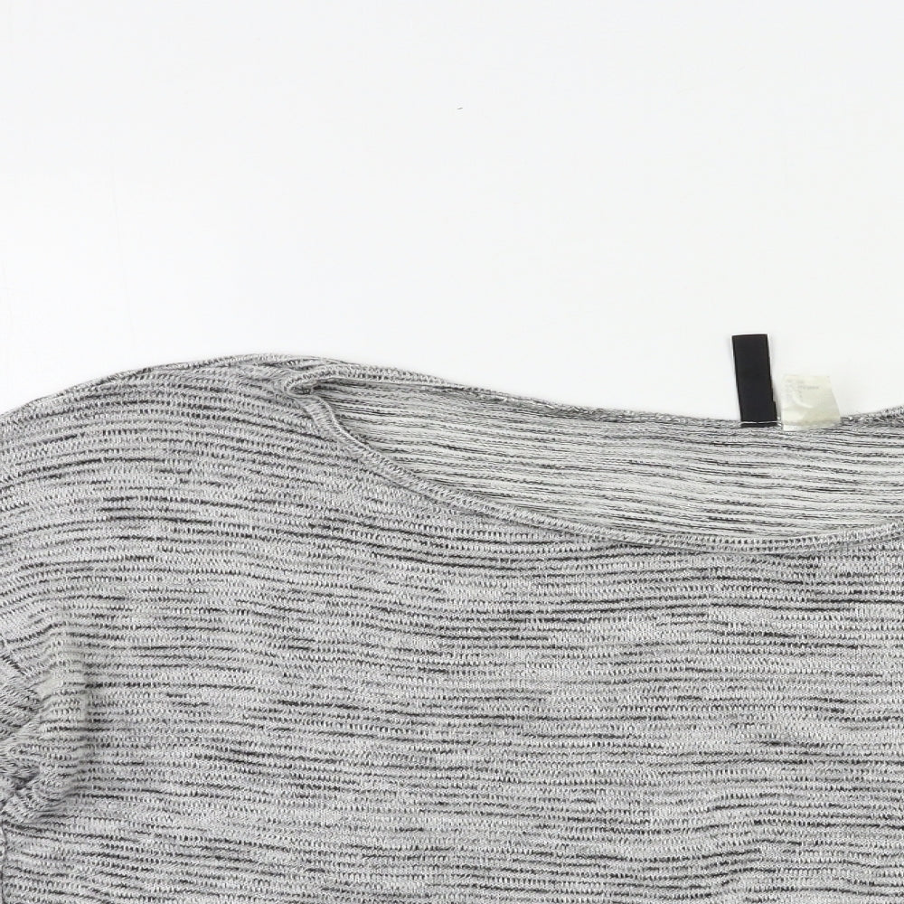 Womens UK Size S H&M Grey Pullover Jumper