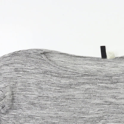 Womens UK Size S H&M Grey Pullover Jumper