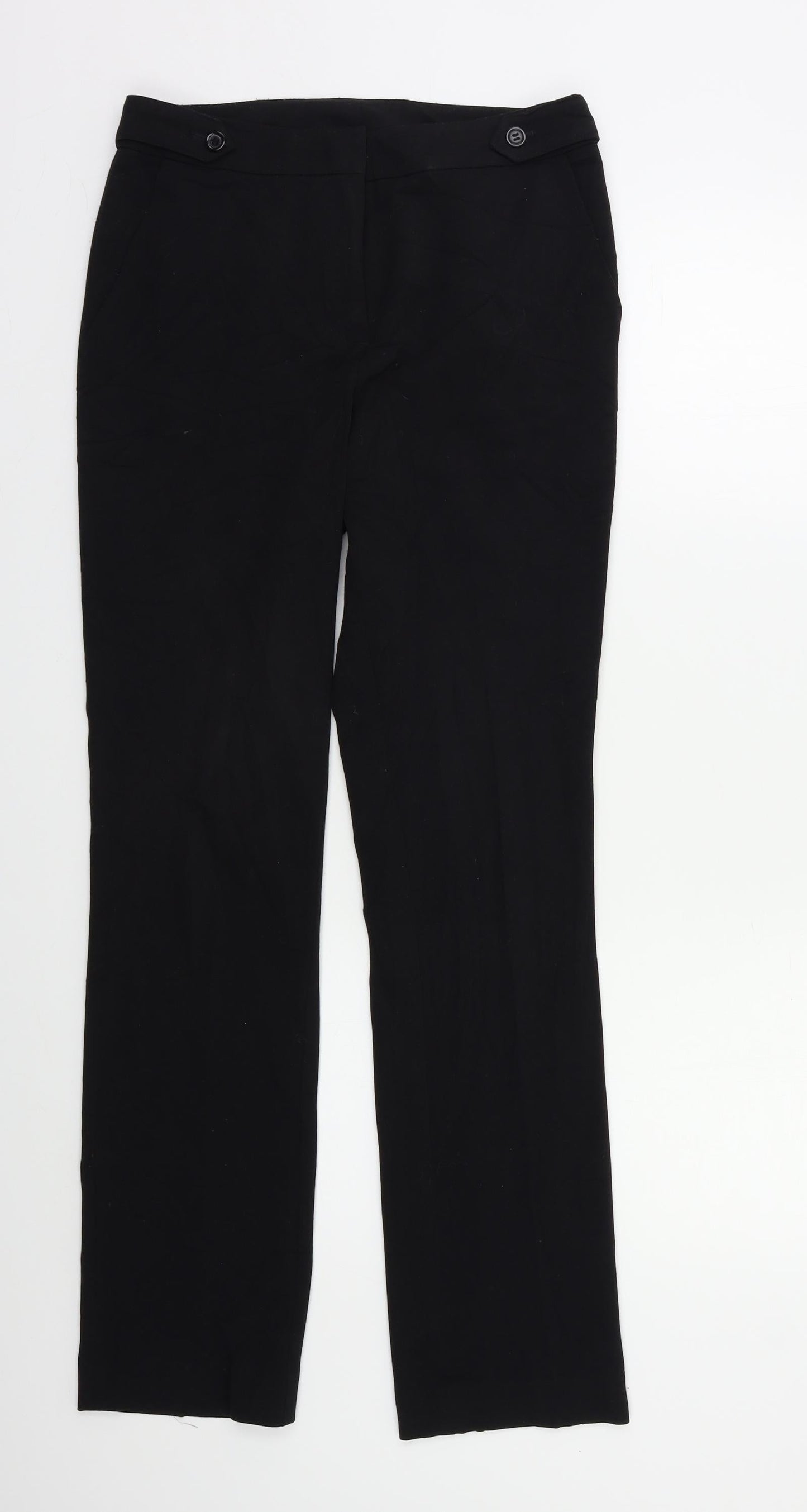 TU Womens Black   Dress Pants Trousers Size 8 L30 in