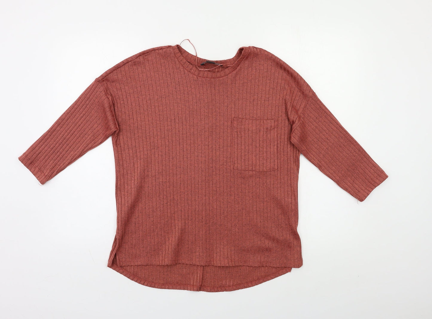 Primark Womens Orange   Pullover Jumper Size S