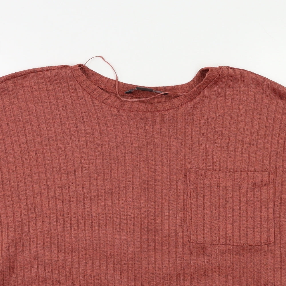 Primark Womens Orange   Pullover Jumper Size S