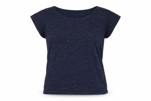 Womens UK Size 6 Atmosphere Blue Basic T-Shirt