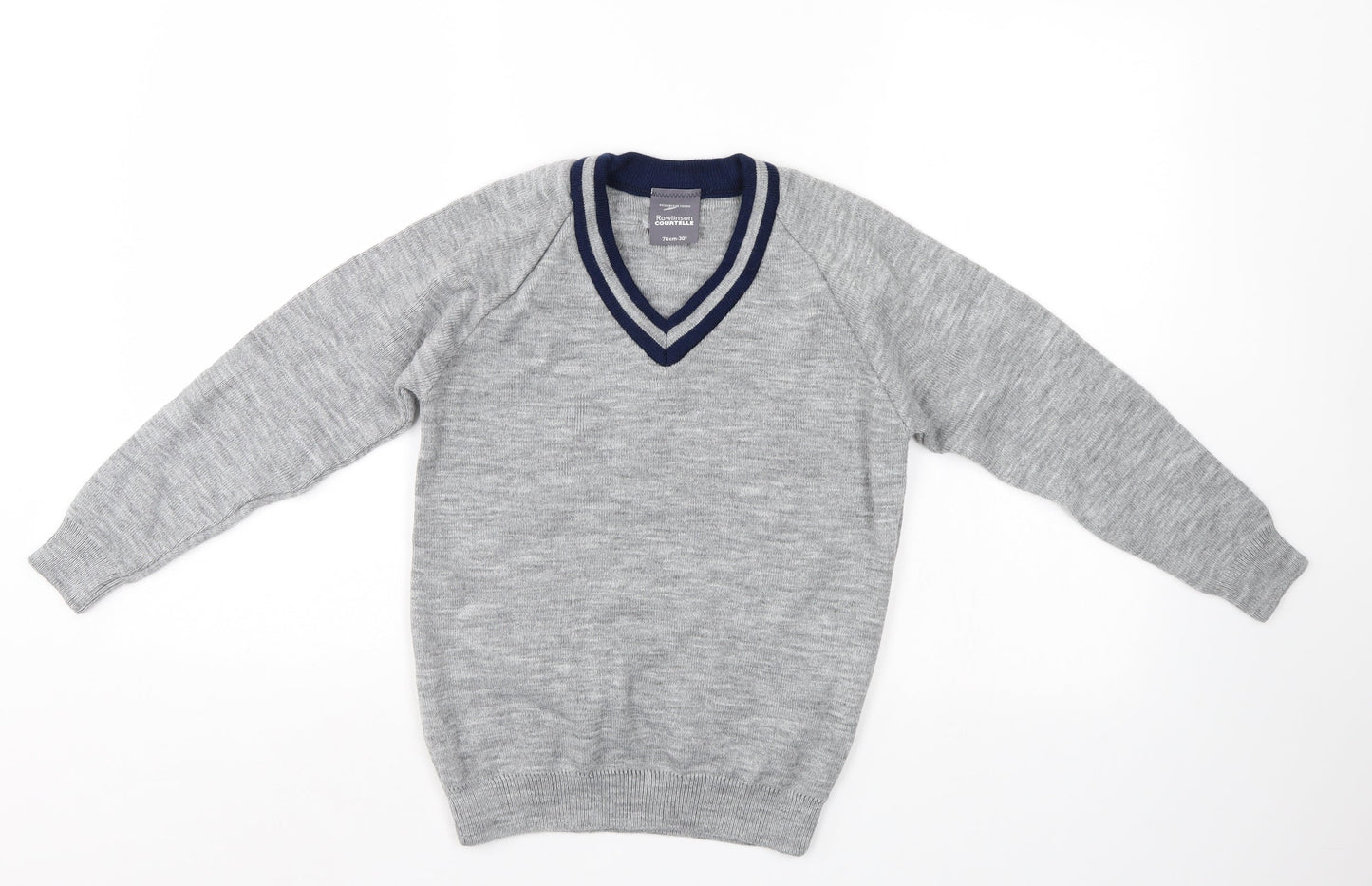 Rowlinson Boys Grey   Pullover Jumper
