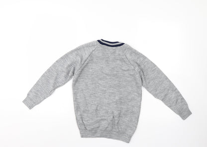 Rowlinson Boys Grey   Pullover Jumper