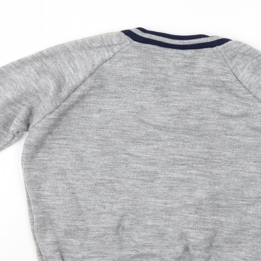Rowlinson Boys Grey   Pullover Jumper