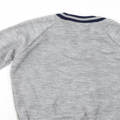 Rowlinson Boys Grey   Pullover Jumper