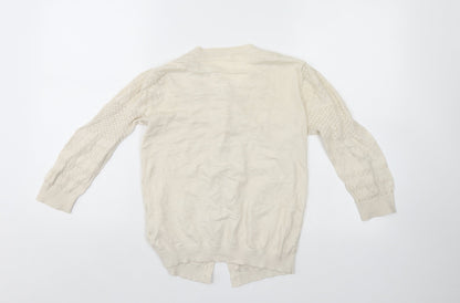 Atmosphere Womens White   Cardigan Jumper Size 10