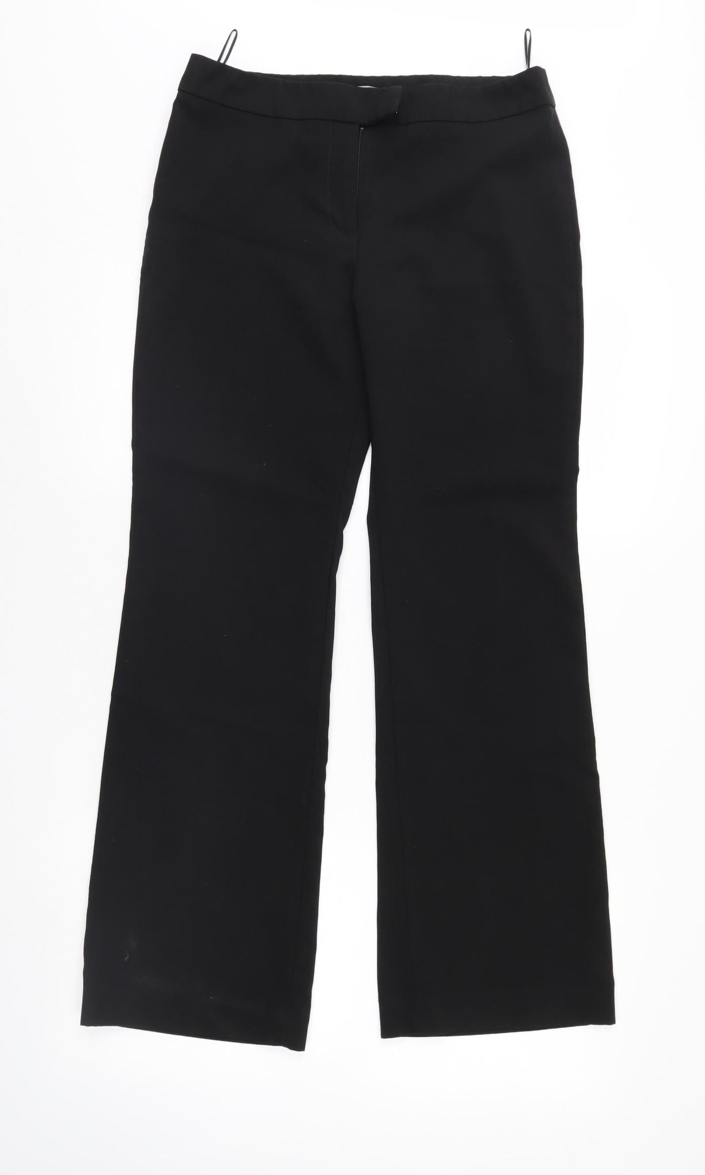 TU Womens Black   Trousers  Size 10 L28 in