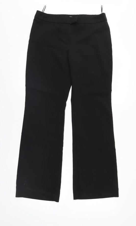 TU Womens Black   Trousers  Size 10 L28 in