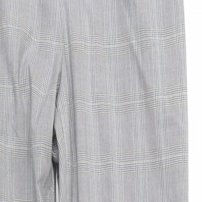 Womens UK Size 12 Marks and Spencer Regular Fit  Grey Trousers