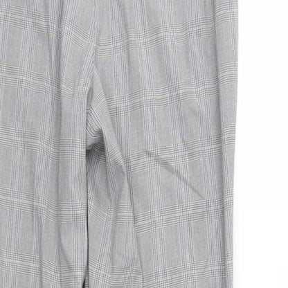 Womens UK Size 12 Marks and Spencer Regular Fit  Grey Trousers