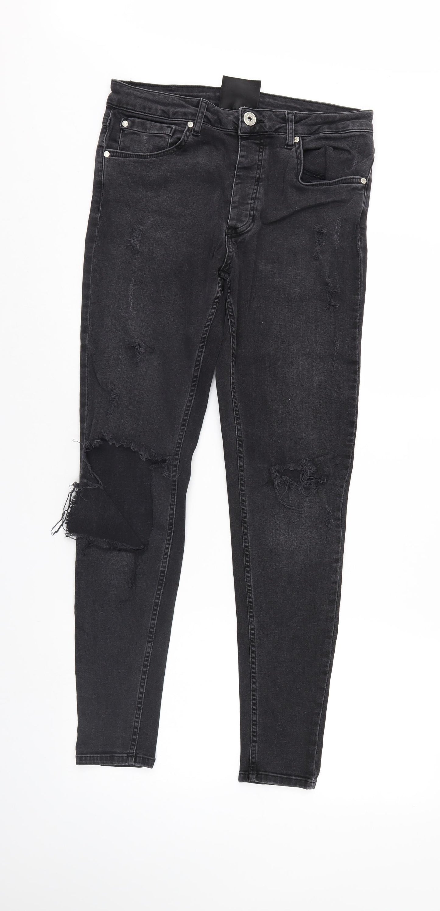 Kings Will Dream Womens Black  Denim Tapered Jeans Size 6 L29 in