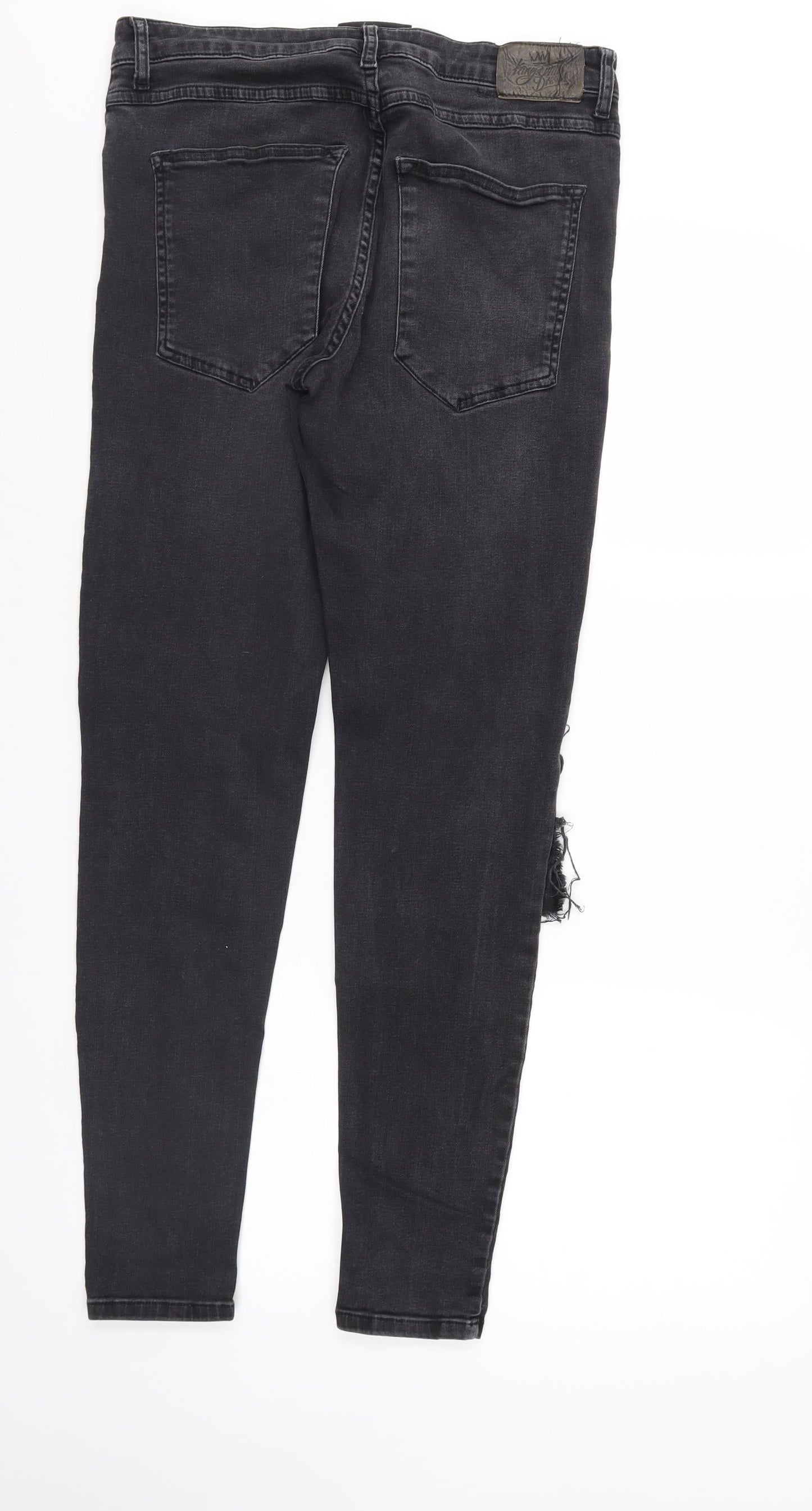 Kings Will Dream Womens Black  Denim Tapered Jeans Size 6 L29 in
