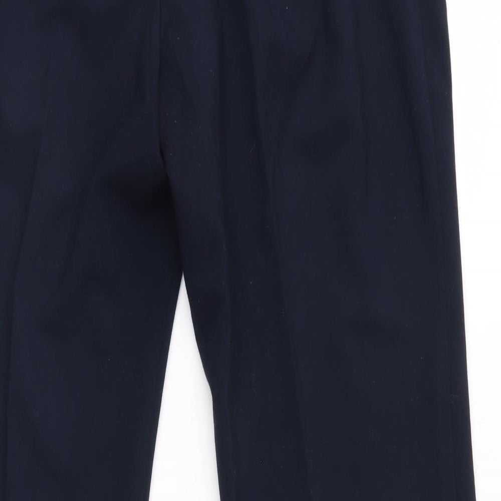 Womens UK Size 14 M&S Regular Fit  Blue Trousers