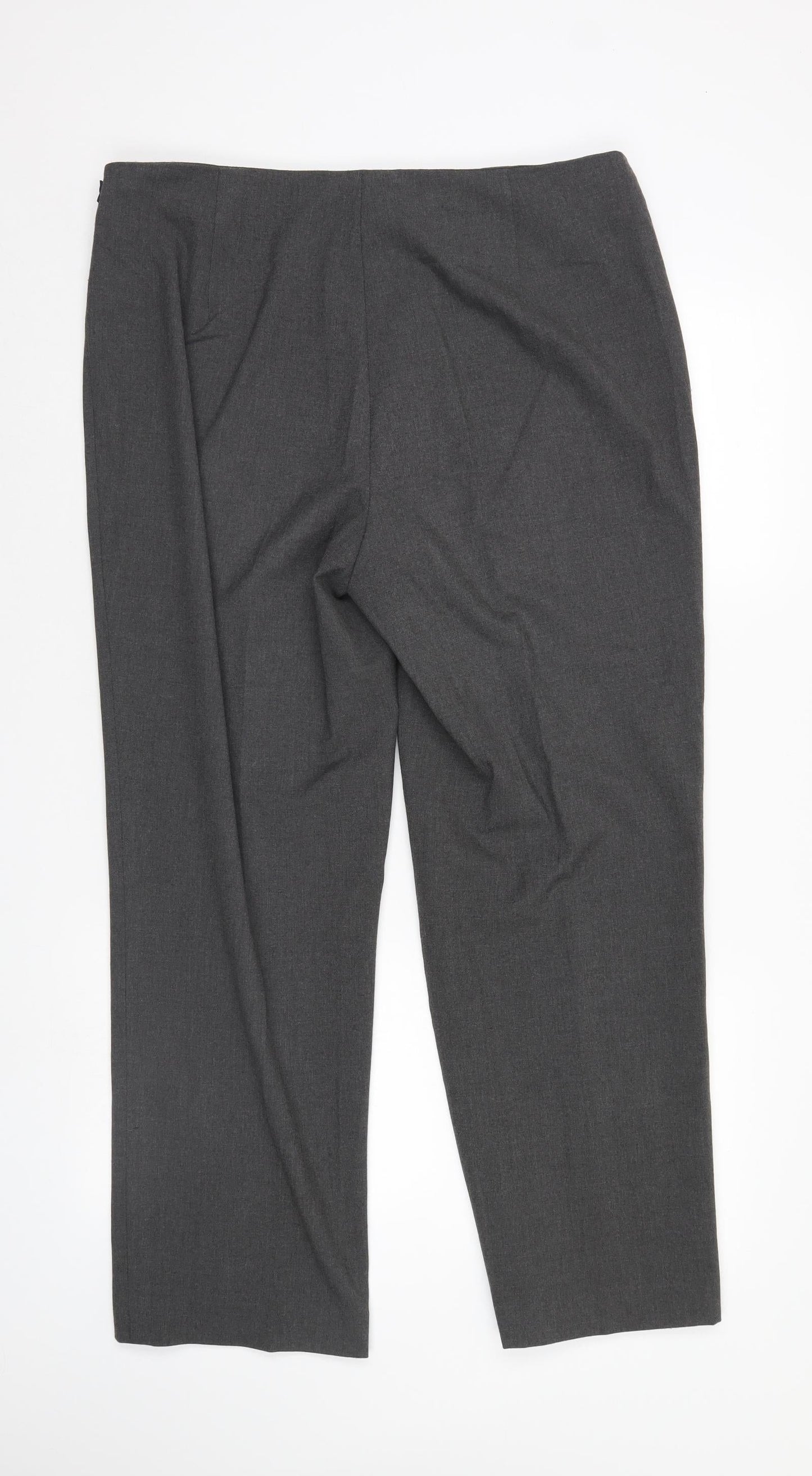 Steilmann Womens Grey   Trousers  Size 18 L28 in