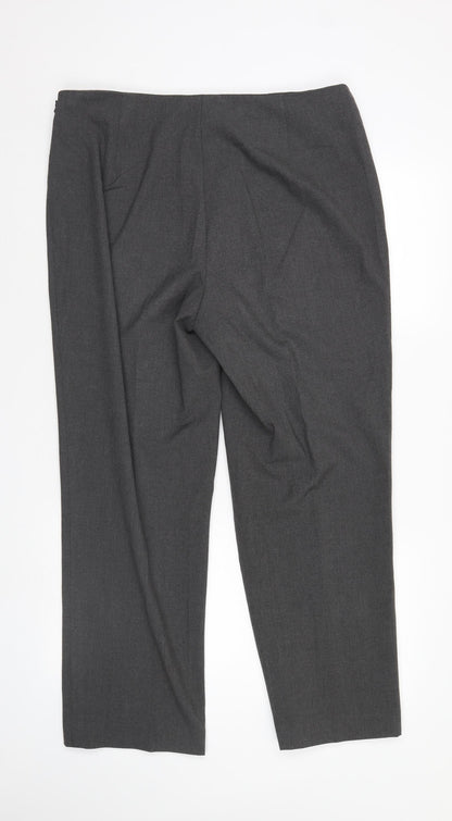 Steilmann Womens Grey   Trousers  Size 18 L28 in
