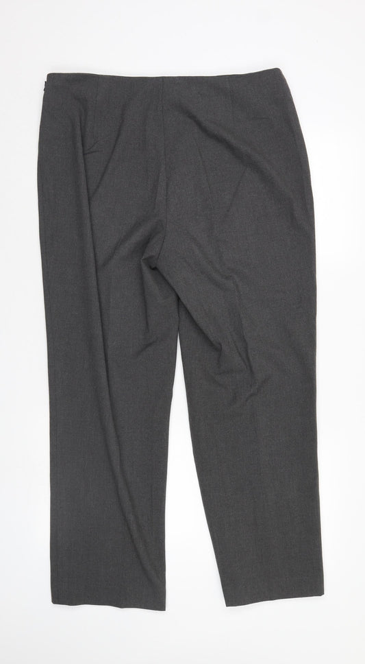 Steilmann Womens Grey   Trousers  Size 18 L28 in