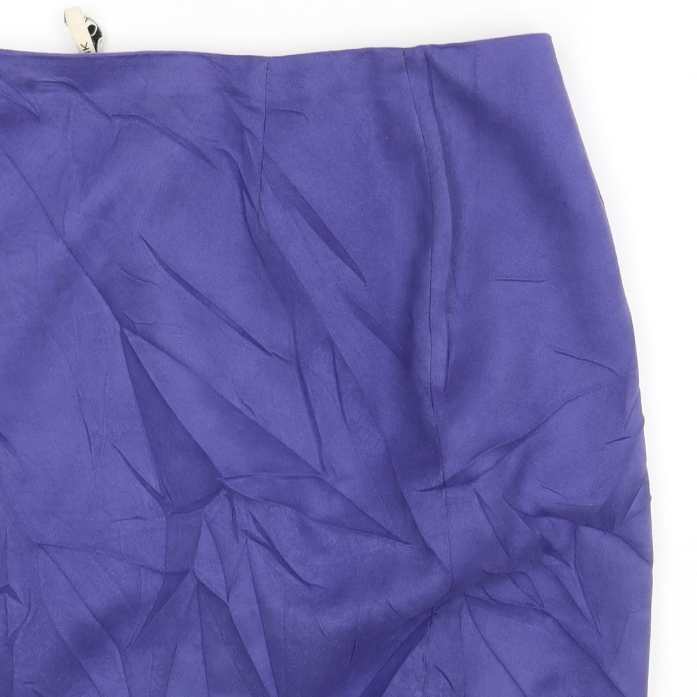 Kaliko Womens Purple   Straight & Pencil Skirt Size 12