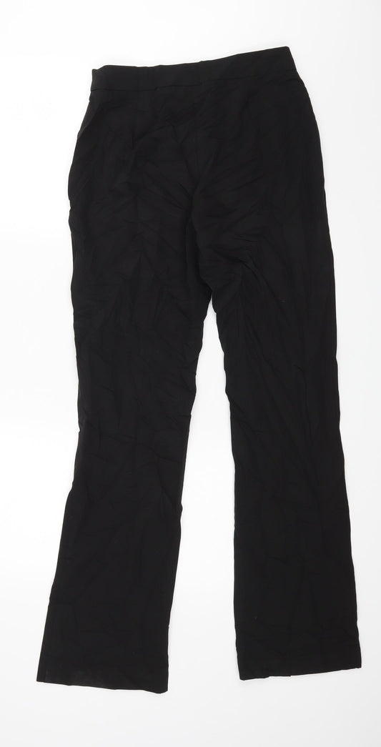 New Look Womens Black   Trousers  Size 10 L29 in