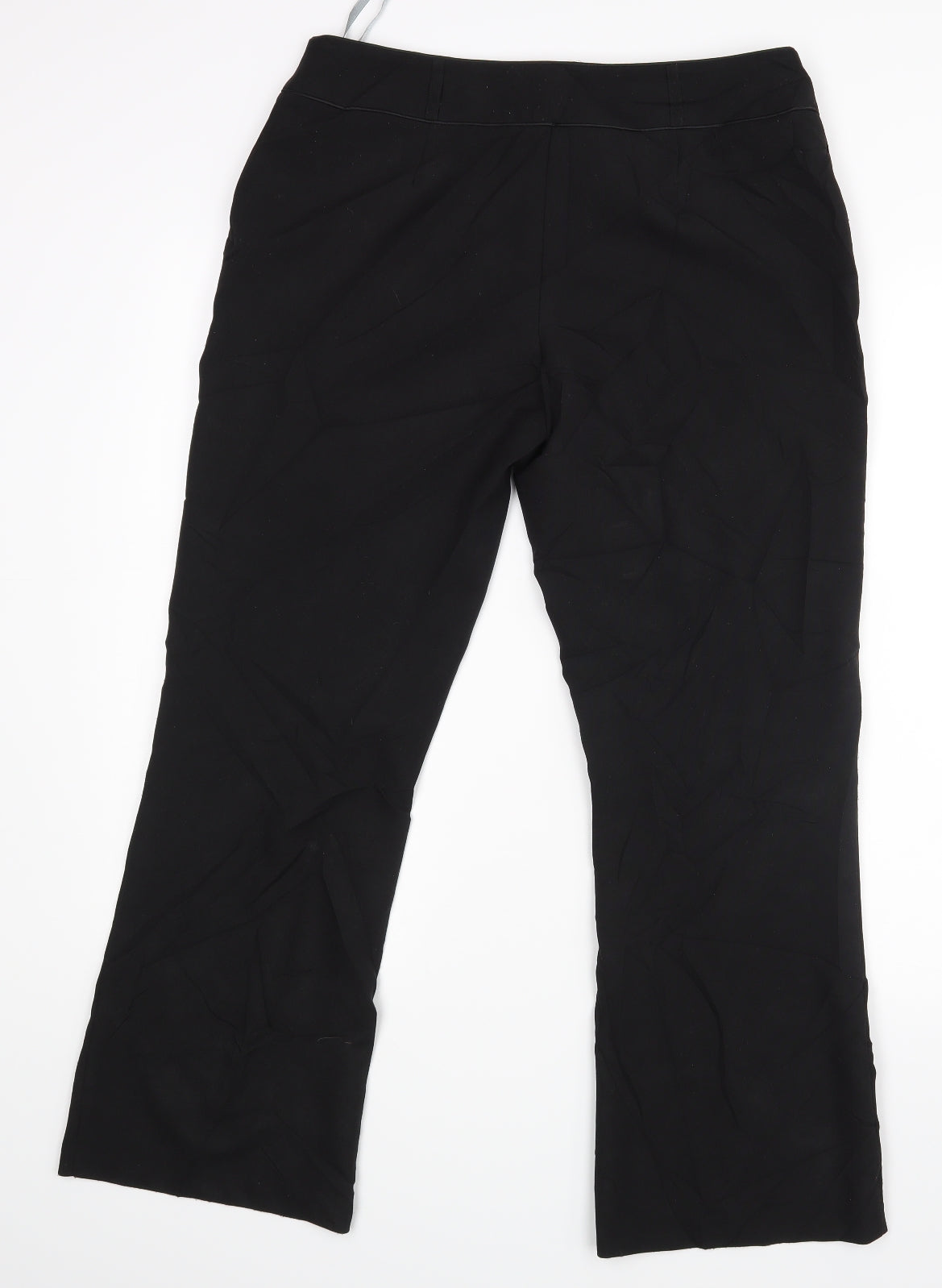 Womens UK Size 12 Dorothy Perkins Regular Fit  Black Trousers