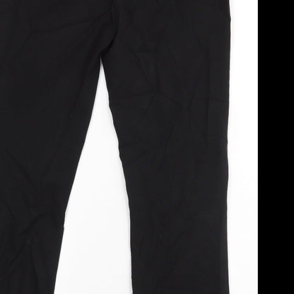 Womens UK Size 12 Dorothy Perkins Regular Fit  Black Trousers