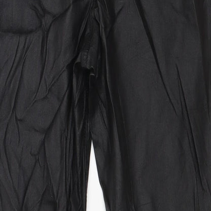 Denimco Womens Black   Trousers  Size 12 L27 in