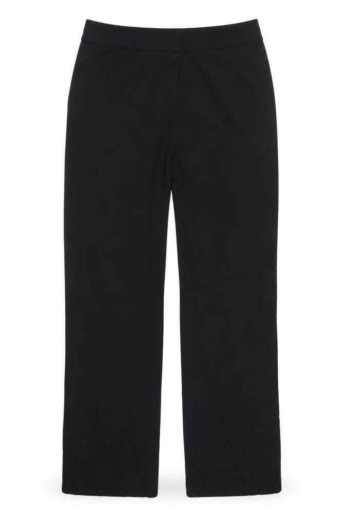 Womens UK Size 14 Papaya Regular Fit  Black Trousers