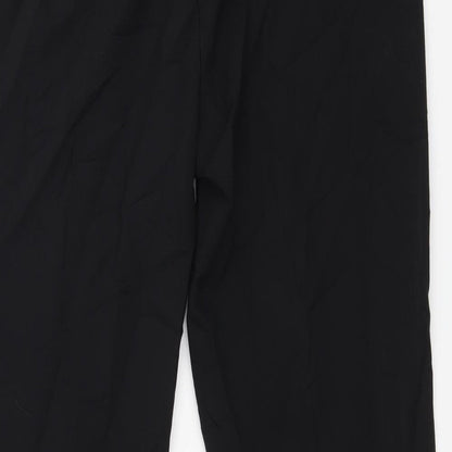 Womens UK Size 14 Papaya Regular Fit  Black Trousers