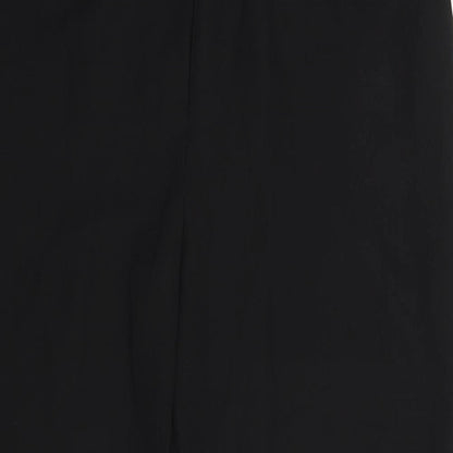 Double TWO Womens Black   Dress Pants Trousers Size 16 L25 in