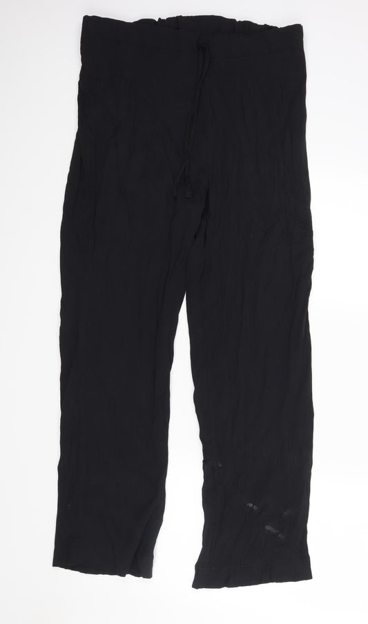 BEING CASUAL Womens Black   Trousers  Size 16 L28 in