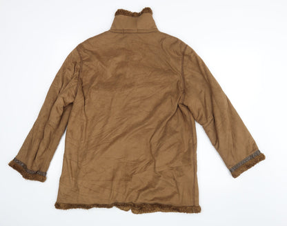 Womens UK Size  Preworn Brown Jacket