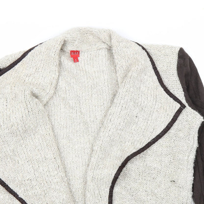 Miss Captain Womens Brown   Cardigan Jumper Size S