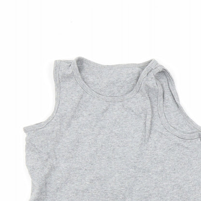 Nutmeg Girls Grey    Tank Size 4-5 Years