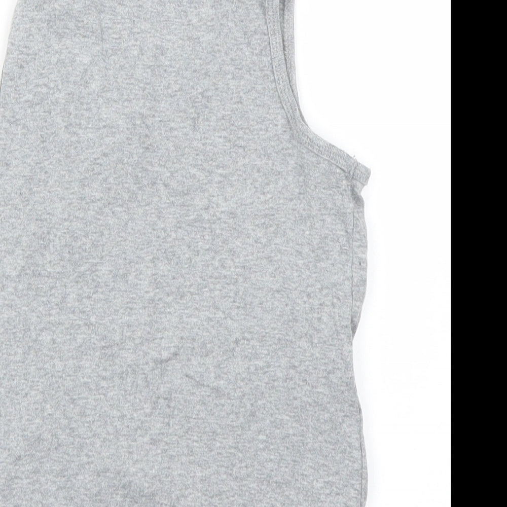 Nutmeg Girls Grey    Tank Size 4-5 Years