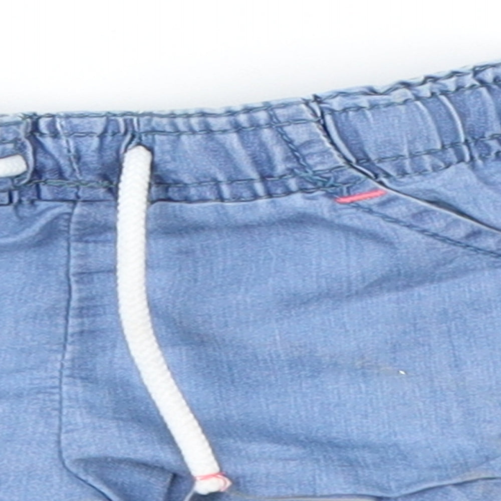 pep&co Girls Blue   Shorts Outfit/Set Size 18-24 Months