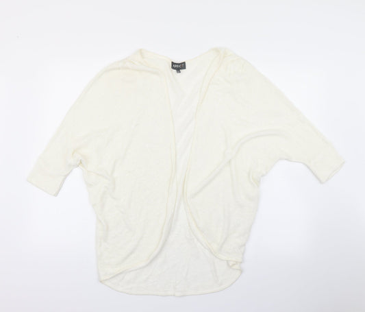 Apricot Womens White   Cardigan Jumper Size 10