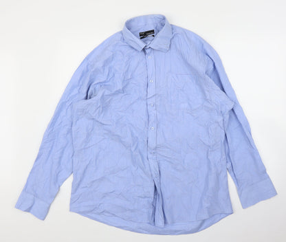 B&W Mens Blue    Polo Size 17.5