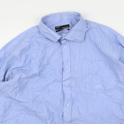 B&W Mens Blue    Polo Size 17.5