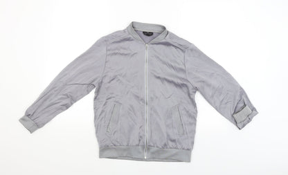 Womens UK Size 8 Topshop Grey Jacket
