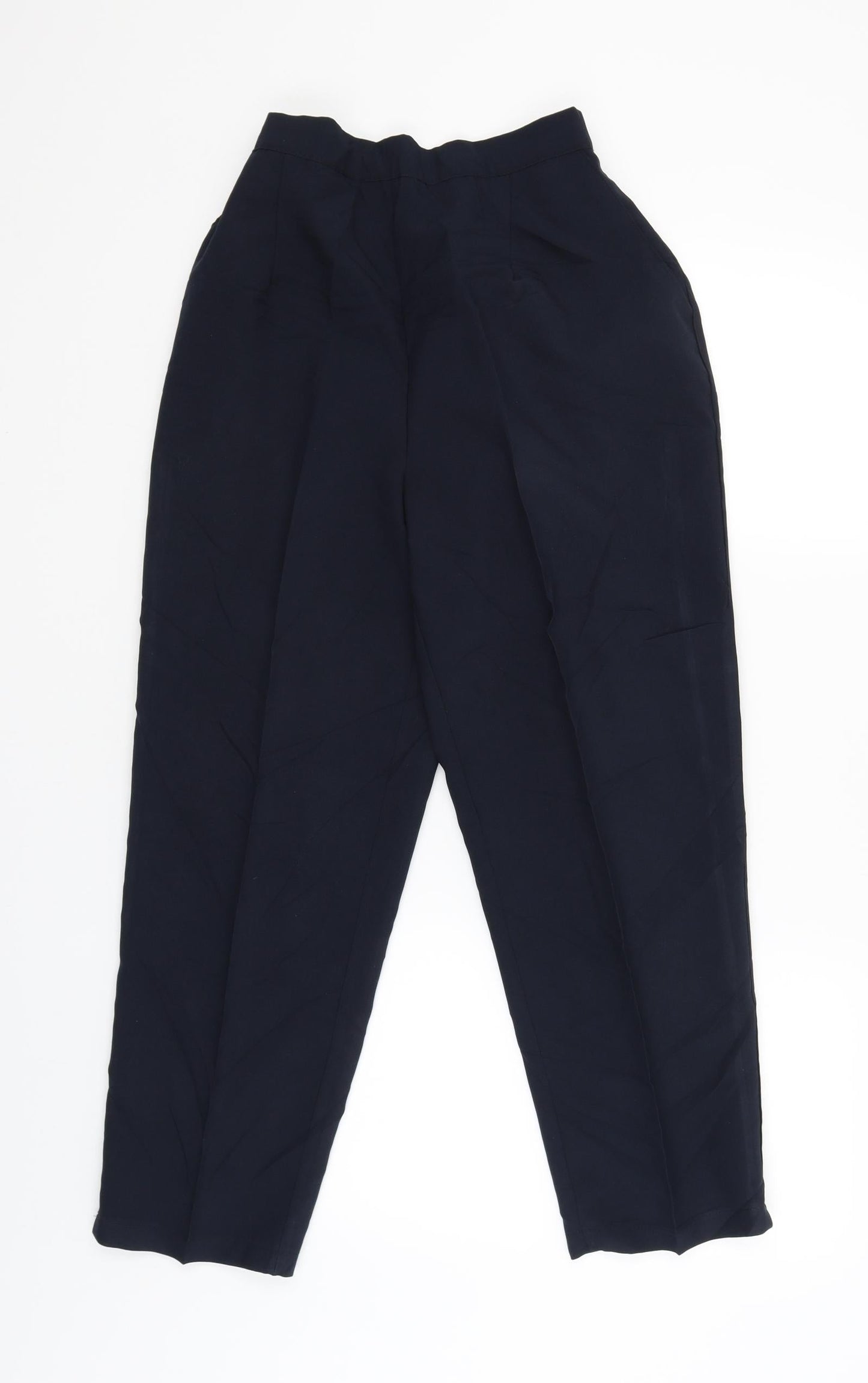Womens UK Size 14 Preworn Regular Fit Sweatpants Blue Trousers